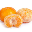 Mandarin isolated on white background
